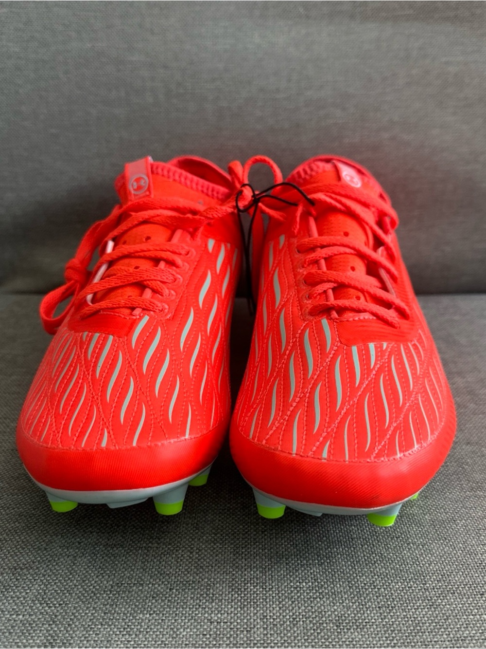 Under Armour Magnetico Select 4 FG Soccer Cleats Red Men 9.5 Women 11 3027707862 - Picture 2 of 7